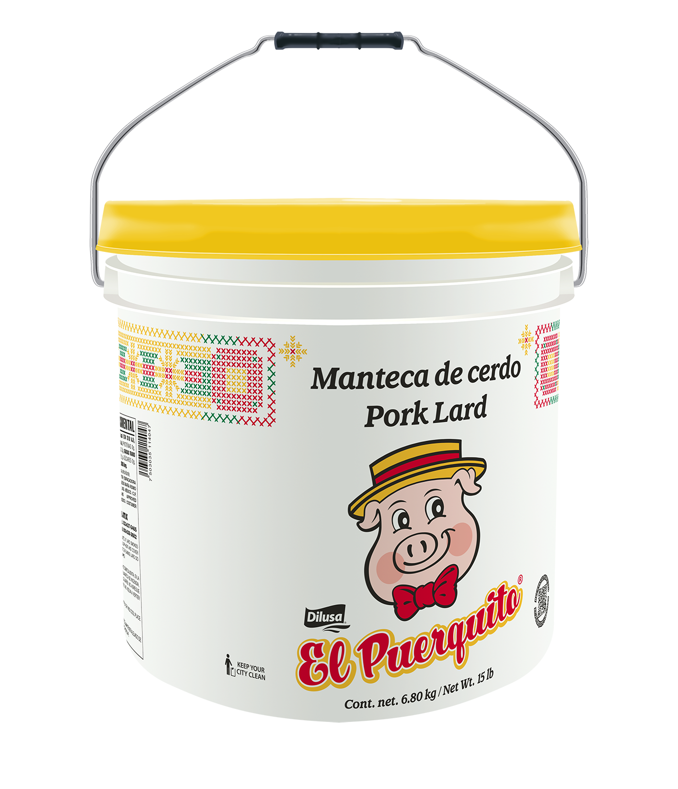 MANT 15 LB Pork Lard 1LB