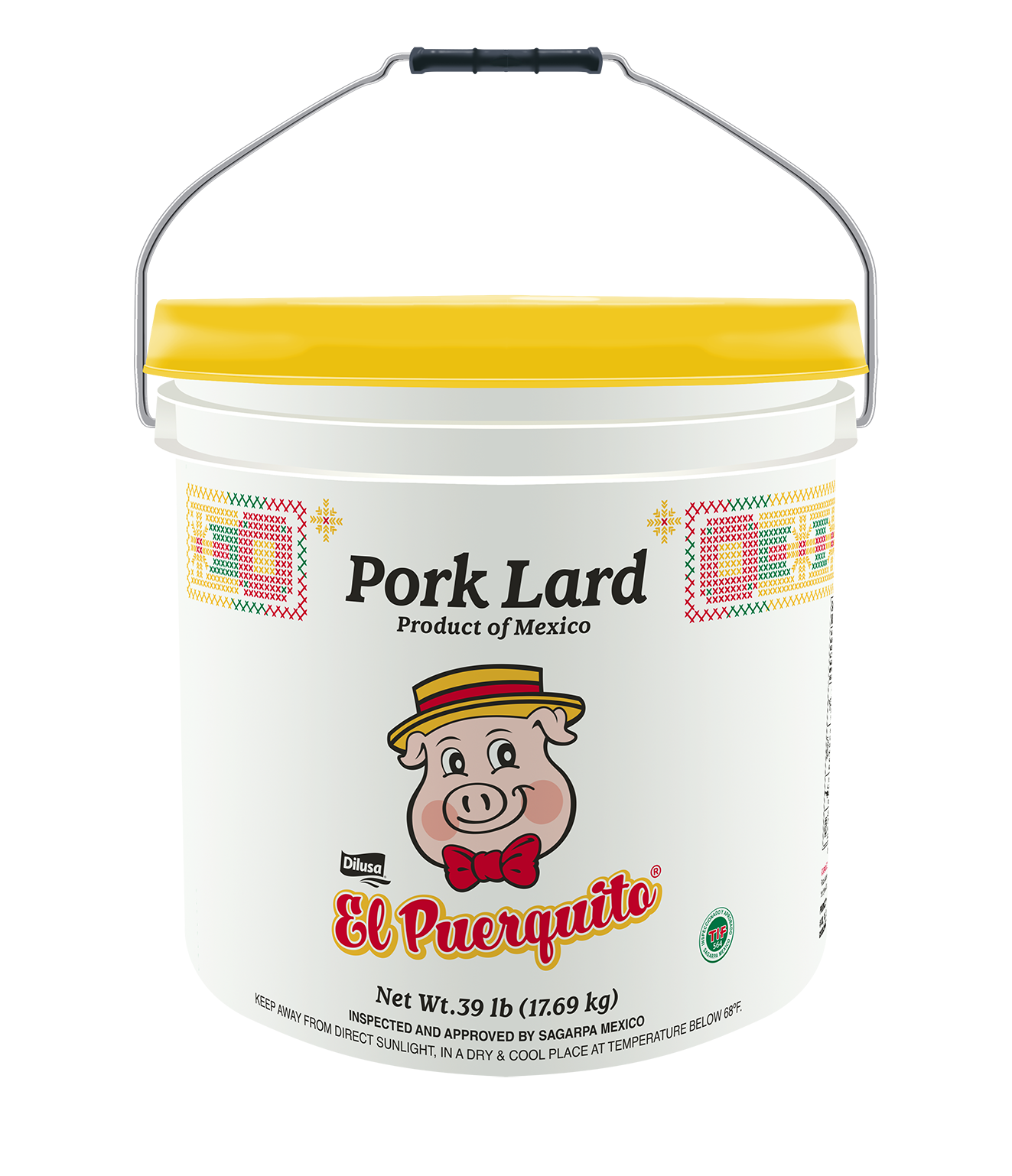 MANT 39 LB Pork Lard 1LB