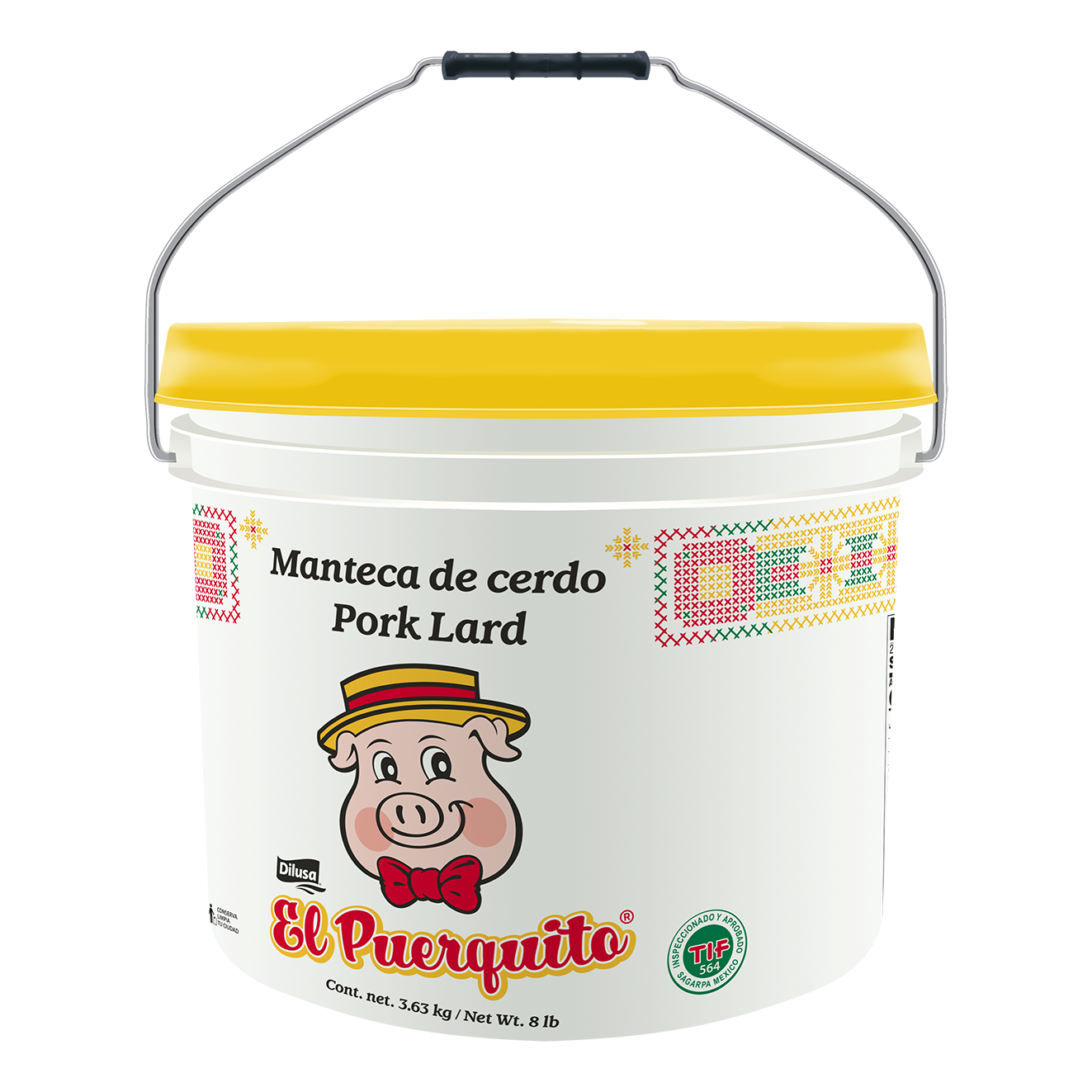 MANT8 LB Pork Lard 1LB